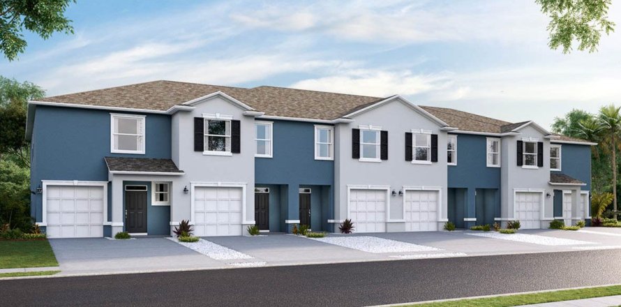 Touwnhouse à Braden Pointe à Bradenton, Floride 3 chambres, 155 m2 № 574230