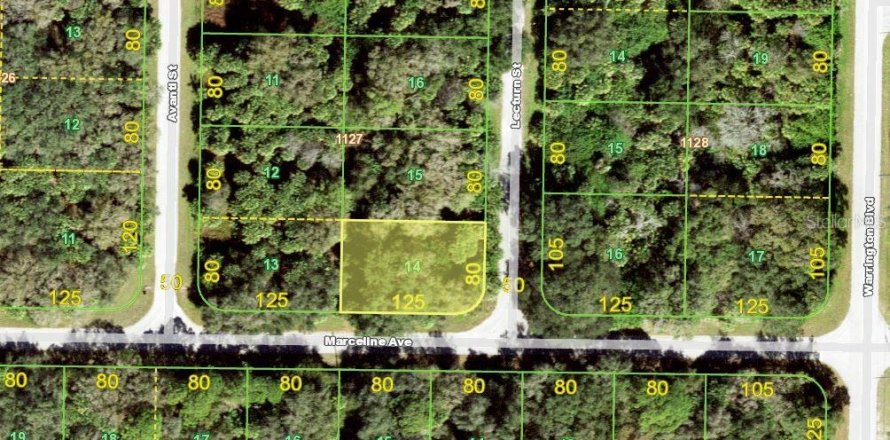 Land in Port Charlotte, Florida № 2165801