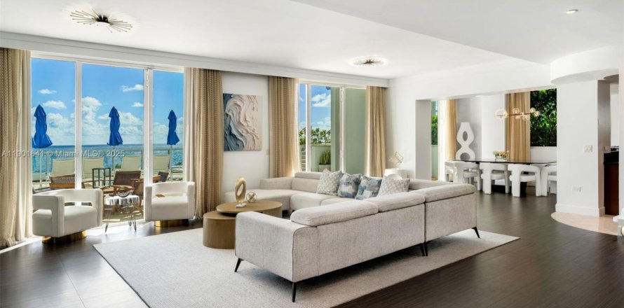 Кондоминиум с 5 спальнями в Майами-Бич, Флорида № 1963712