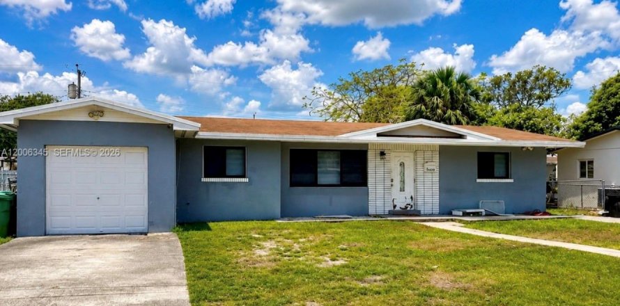 House in Miami Gardens, Florida 3 bedrooms, 125.7 sq.m. № 2076125