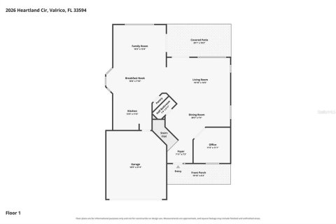 House in Valrico, Florida 4 bedrooms, 252.14 sq.m. № 2198052 - photo 21
