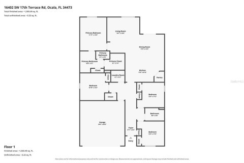Casa en venta en Ocala, Florida, 4 dormitorios, 169.73 m2 № 2383866 - foto 23
