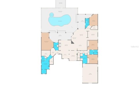 Villa ou maison à vendre à Weeki Wachee, Floride: 4 chambres, 357.21 m2 № 2431679 - photo 11