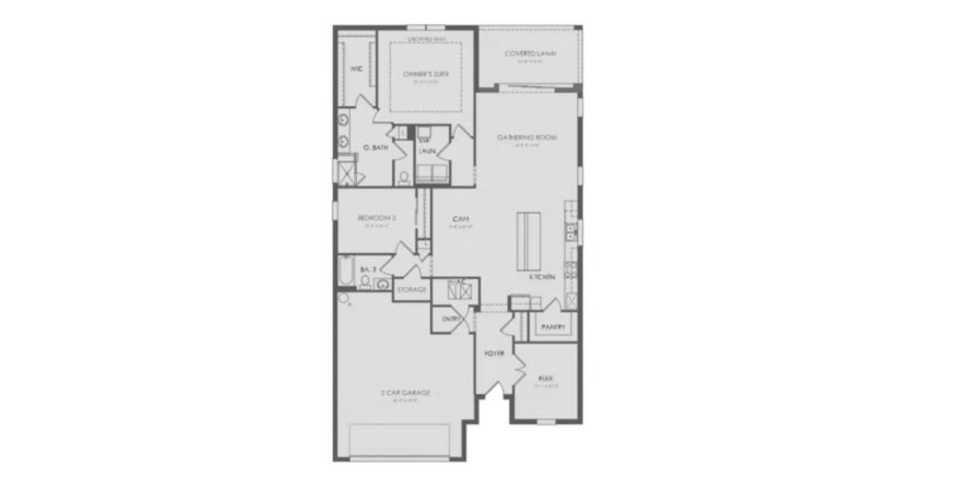 Townhouse in EDGEWATER AT BABCOCK RANCH in Punta Gorda, Florida 2 bedrooms, 181 sq.m. № 141369