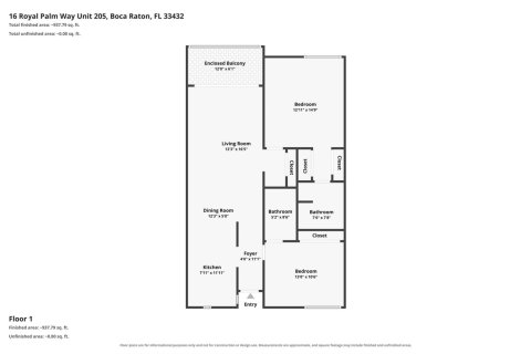 Condo in Boca Raton, Florida, 2 bedrooms  № 2393195 - photo 18