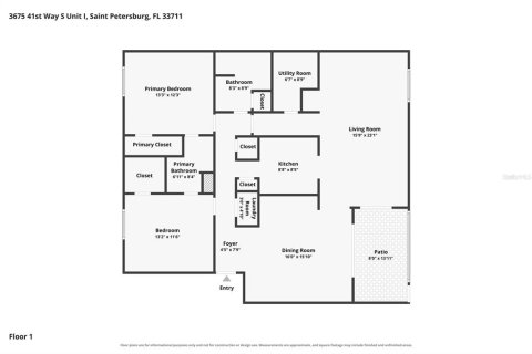 Condominio en venta en Saint Petersburg, Florida, 2 dormitorios, 127.74 m2 № 2285366 - foto 28