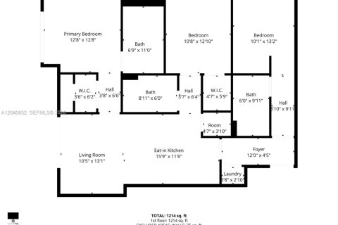 Copropriété à vendre à Miami, Floride: 3 chambres, 114.27 m2 № 2240309 - photo 18