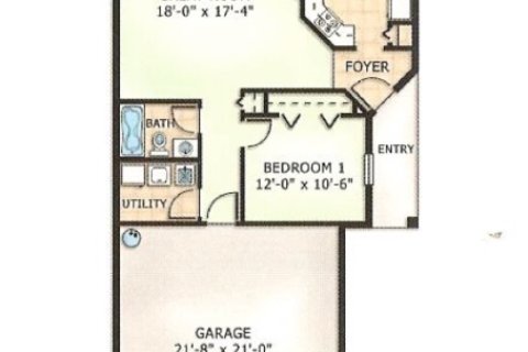Casa en venta en Bradenton, Florida, 2 dormitorios, 154.68 m2 № 1563075 - foto 1