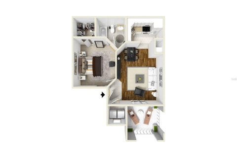 Copropriété à vendre à Orlando, Floride: 1 chambre, 62.15 m2 № 1514256 - photo 15
