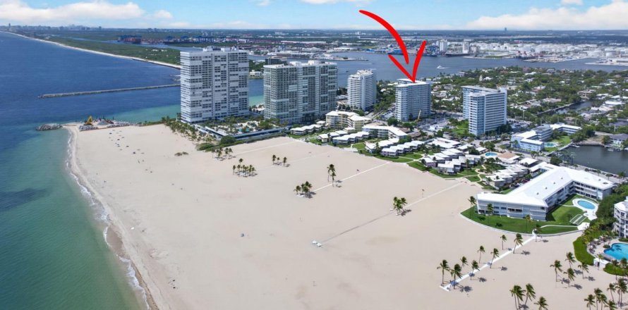 Condo à Fort Lauderdale, Floride, 1 chambre № 2353034