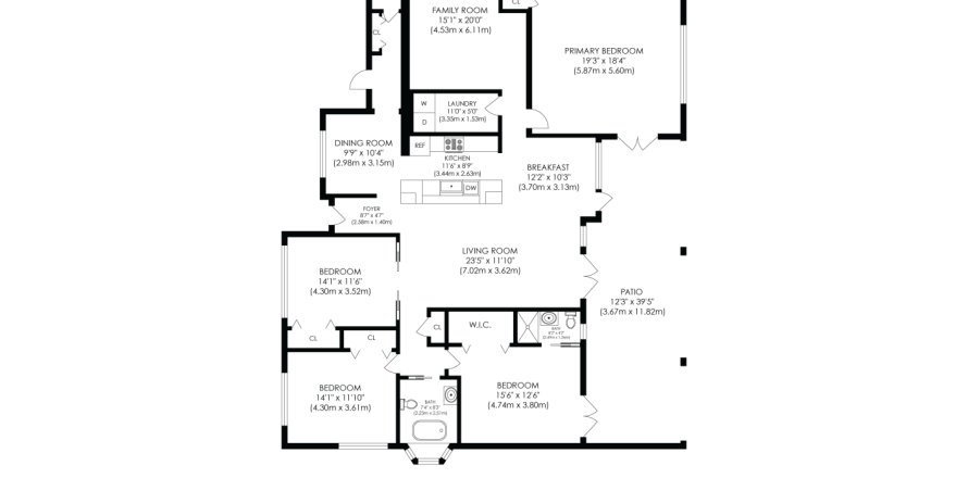 Casa en Orlando, Florida 4 dormitorios, 232.07 m2 № 1774071