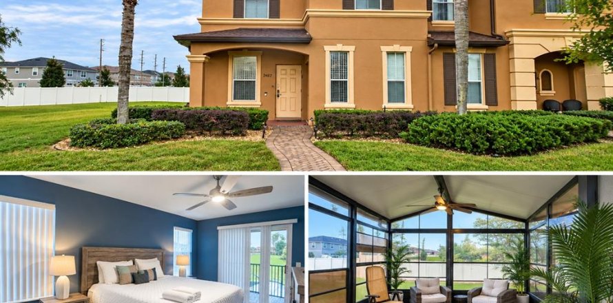 Touwnhouse à Davenport, Floride 4 chambres, 172.43 m2 № 2406458