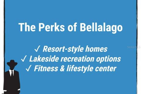 House in BELLALAGO in Kissimmee, Florida 4 bedrooms, 208.47 sq.m. № 2400275 - photo 3