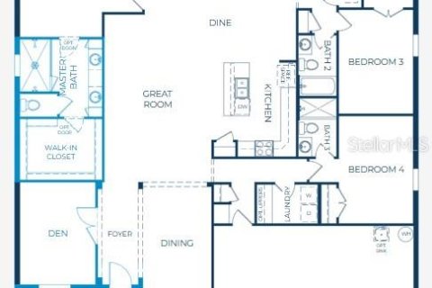 House in Weeki Wachee, Florida 4 bedrooms, 226.31 sq.m. № 2224597 - photo 2