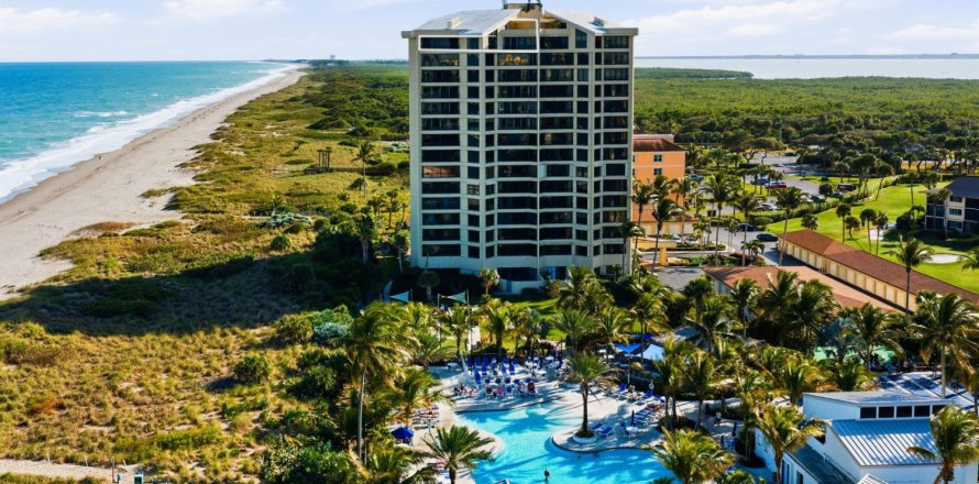 Condo à Hutchinson Island South, Floride, 4 chambres  № 2077878