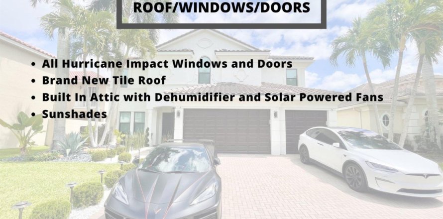 House in Boca Raton, Florida 5 bedrooms, 323.21 sq.m. № 1060064