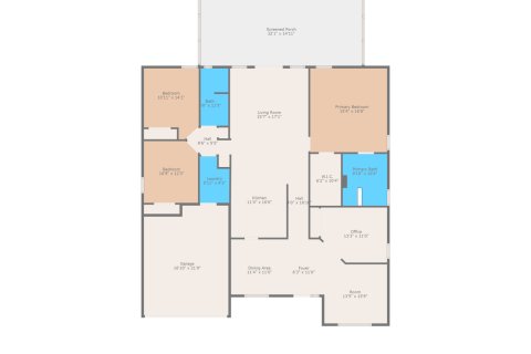 Casa en venta en Spring Hill, Florida, 3 dormitorios, 190.64 m2 № 1851634 - foto 1