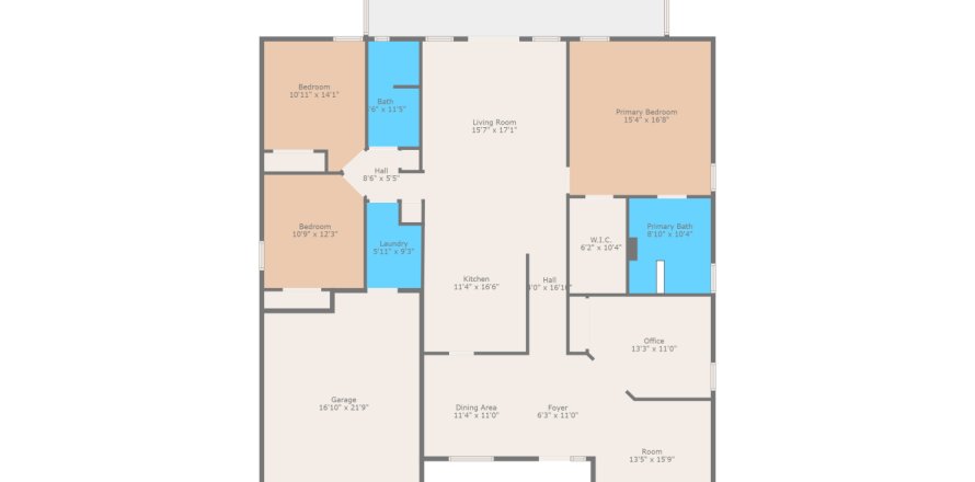 Casa en Spring Hill, Florida 3 dormitorios, 190.64 m2 № 1851634