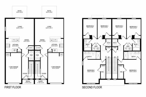 Townhouse in Ocala, Florida 3 bedrooms, 135.45 sq.m. № 1879387 - photo 19