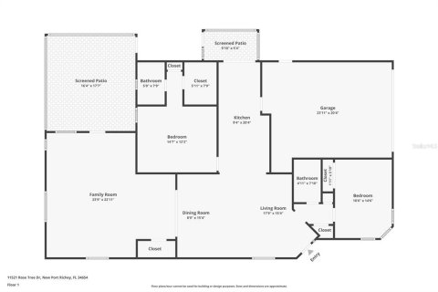 House in New Port Richey, Florida 2 bedrooms, 165.09 sq.m. № 1590135 - photo 29