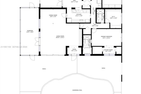 Villa ou maison à vendre à Miami, Floride: 3 chambres, 246.38 m2 № 2146052 - photo 24