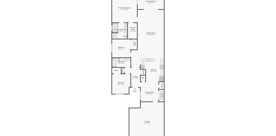 House in Tampa, Florida 3 bedrooms, 146.6 sq.m. № 1769956