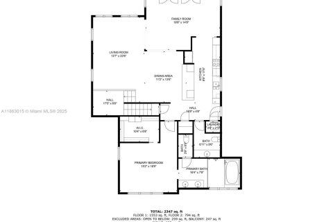 Casa en venta en Miami, Florida, 4 dormitorios, 225.29 m2 № 1890366 - foto 8