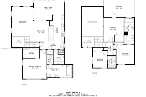 Casa en venta en Miami, Florida, 4 dormitorios, 225.29 m2 № 1890366 - foto 2