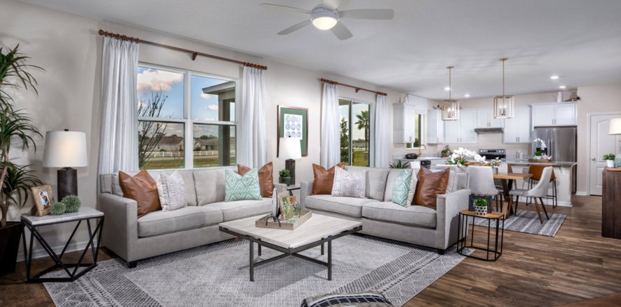 Townhouse in TIVOLI RESERVE in Davenport, Florida 3 bedrooms, 154 sq.m. № 56976