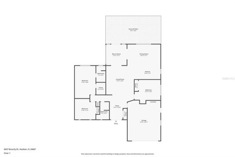 House in Hudson, Florida 3 bedrooms, 148.64 sq.m. № 2393386 - photo 3