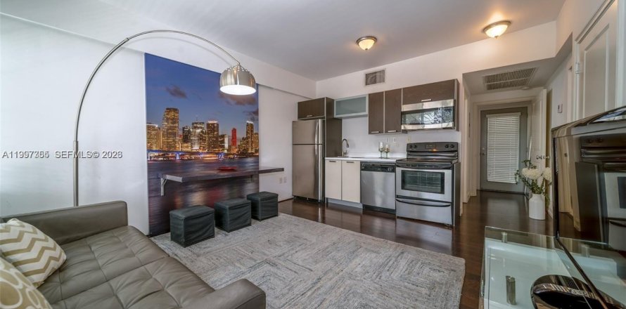 Condo in Miami Beach, Florida, 1 bedroom  № 2067782