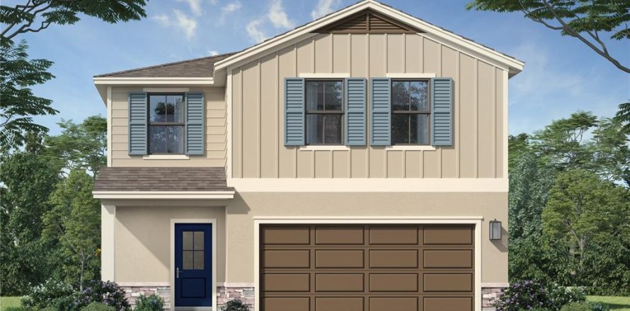 House in Lakeland, Florida 4 bedrooms, 216.83 sq.m. № 1687475