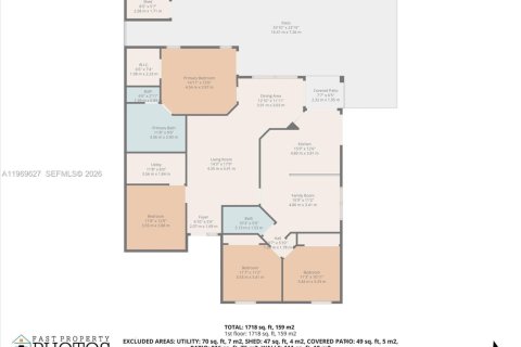 House in Miami, Florida 3 bedrooms, 159.61 sq.m. № 2030339 - photo 2