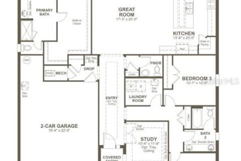 House in Parrish, Florida 3 bedrooms, 224.92 sq.m. № 2149681 - photo 2