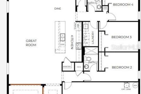 House in Lakeland, Florida 4 bedrooms, 229.56 sq.m. № 1909281 - photo 3
