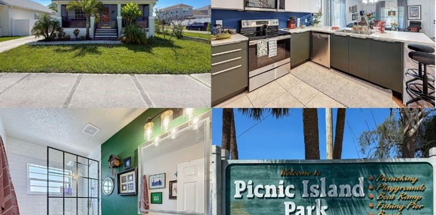 House in Tampa, Florida 3 bedrooms, 118.91 sq.m. № 1784662