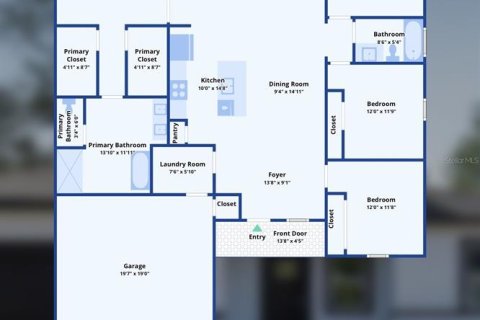 House in Citrus Springs, Florida 4 bedrooms, 170.29 sq.m. № 2229219 - photo 28