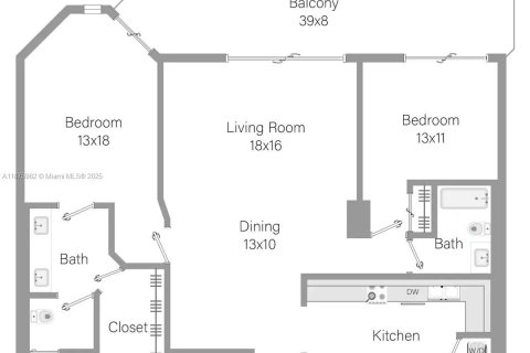 Appartement à louer à Miami, Floride: 2 chambres, 130.43 m2 № 1922278 - photo 22