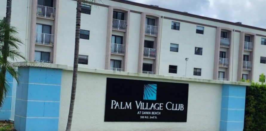 Condo à Dania Beach, Floride, 2 chambres  № 2091289