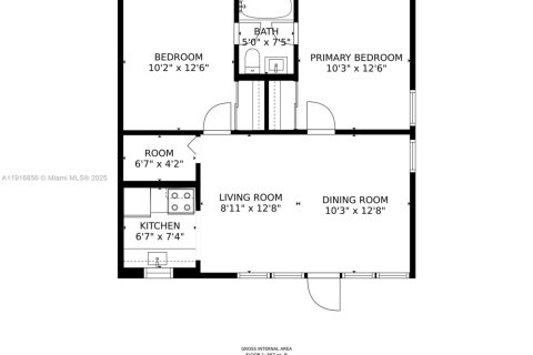 Снять в аренду квартиру в Дания-Бич, Флорида 2 спальни, 83.61м2, № 1973605 - фото 8