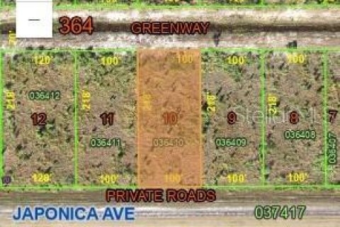 Land in Indian lake estates, Florida № 2163212