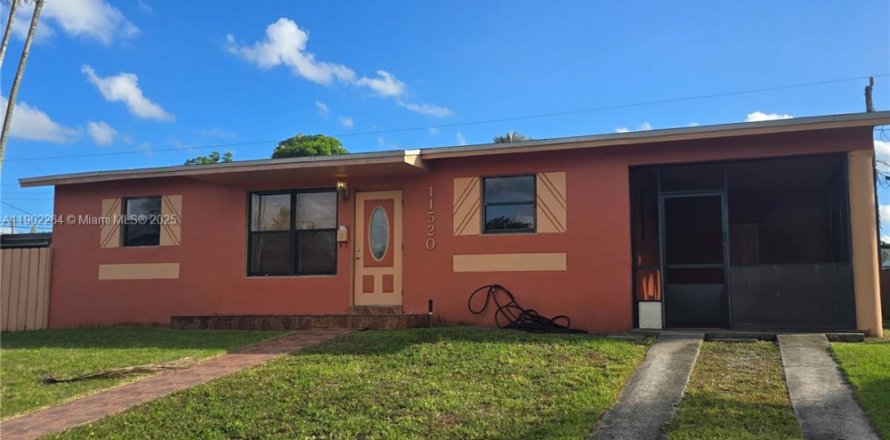 House in Miami, Florida 3 bedrooms, 96.8 sq.m. № 1953751