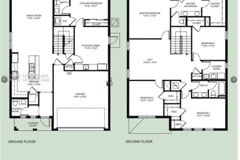 Villa ou maison à vendre à Miami, Floride: 5 chambres, 269.23 m2 № 2080484 - photo 22