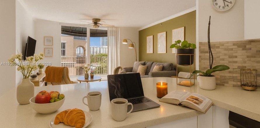 Condominio en Aventura, Florida, 1 dormitorio  № 2088632