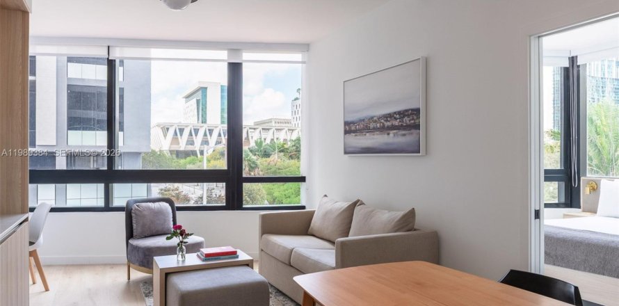 Condominio en Miami, Florida, 1 dormitorio  № 2052002