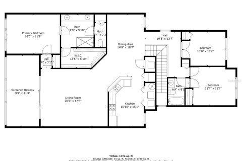 Condominio en alquiler en Davenport, Florida, 2 dormitorios, 175.86 m2 № 1913634 - foto 17