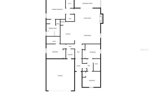 Купить виллу или дом в Уиллистон, Флорида 6 комнат, 188.31м2, № 1899488 - фото 25