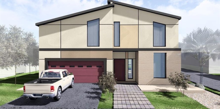 House in Tampa, Florida 5 bedrooms, 282.7 sq.m. № 1909935