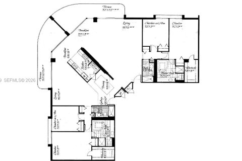 Купить кондоминиум в Авентура, Флорида 4 спальни, 282.79м2, № 1986078 - фото 28