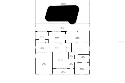Villa ou maison à louer à New Port Richey, Floride: 3 chambres, 172.98 m2 № 2386087 - photo 6